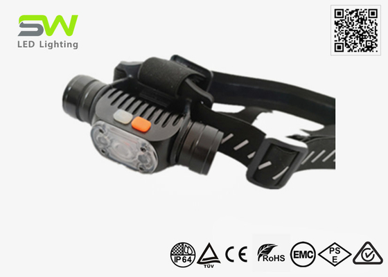Motion Sensor Rechargeable LED Headlamp With 350 Lumen Output And IP65